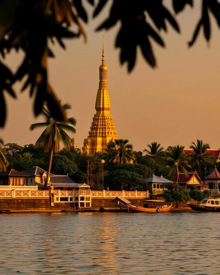 Landmark view of Bangkok