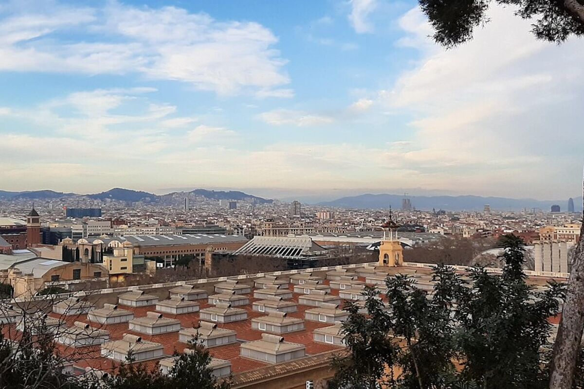 Landmark view of Barcelona