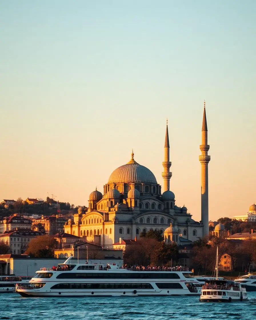 Landmark view of Istanbul